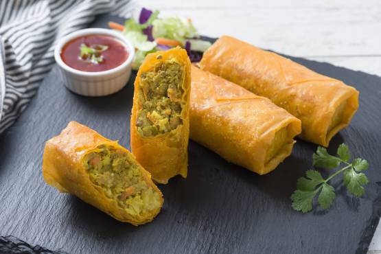 Spring Curry  Roll